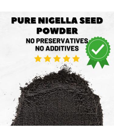 Berrilys Organic Black Cumin Seed Powder 450g - Nigella Sativa Kalonji Powder - Buy Online on GoSupps.com