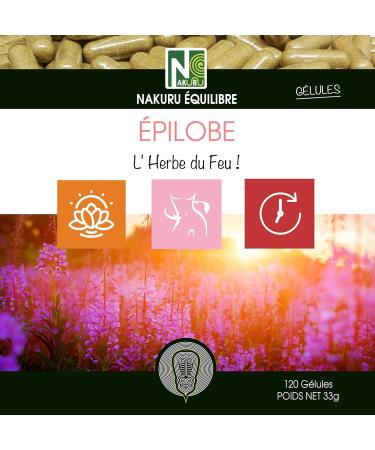 NAKURU /Equipobe/Balance Range/Made in France / "L'Herbe du Feu!" (120 Capsules of 275mg / Net Weight: 33g) - Buy Online on GoSupps.com