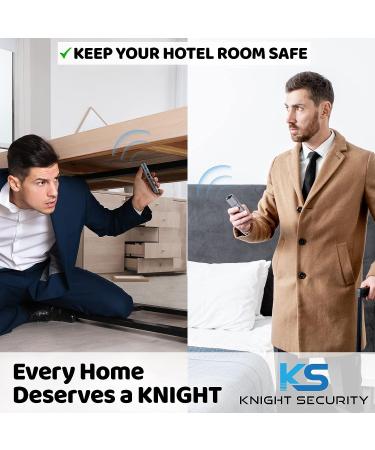 Knight 2.0 Portable Anti Spy Bug and Hidden Camera Detector - 5-in-1 RF Scanner for Hotel and Travel Security - Buy Online on GoSupps.com