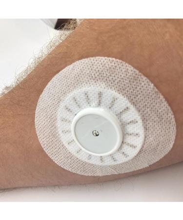 Libre Grip Shield by Deck My Diabetes - Reusable & Flexible One-Handed Patch Application for Active Freestyle Libre Users - Includes 2 Sky Blue Patches - Buy Online on GoSupps.com