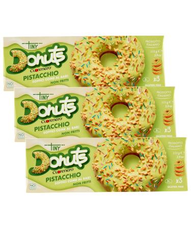 TINY Donuts - Gluten Free Pistachio Donuts/Donuts 111g (Pistachio, x3)