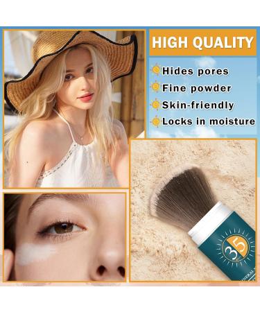 Buy Mineral Sunscreen Powder for Face - Oil Control & Matte Finish - Lightweight Translucent Setting Powder - 01 Translucent | International Shipping - Buy Online on GoSupps.com
