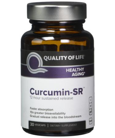 Quality of Life Labs Curcumin-SR 30 Vegicaps