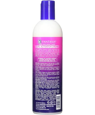 Fantasia Curly & Coily Curl Activator Cream 12.5 Oz - Define & Hydrate Curls - Buy Online on GoSupps.com