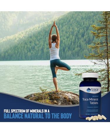 ConcenTrace Trace Mineral Tablets 300 Tab - pH Buffer, Magnesium, Ionic, Vegan, Gluten-Free - Hydration & Electrolytes - Buy Online on GoSupps.com
