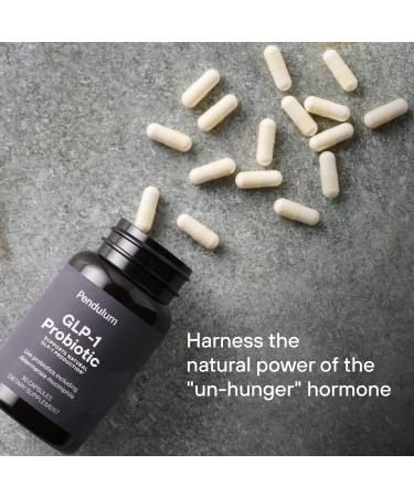 GLP-1 Probiotic - Multi-Strain Prebiotic Support for Appetite Control | 500M AFU Delayed Release Third-Party Tested (30 Capsules - Buy Online on GoSupps.com