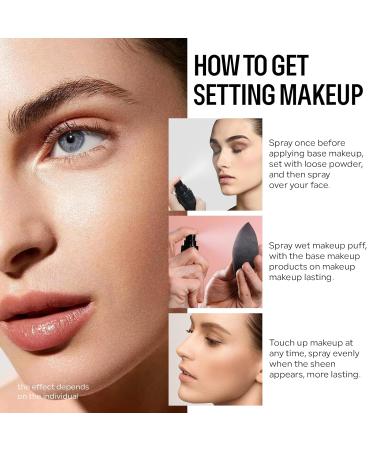 KYDA Makeup Setting Spray | Ultra Fine Lightweight Mist | Long-Lasting Oil Control & Quick Drying | Face Makeup Fixer for All Skin Types - 3.38 Fl Oz - Buy Online on GoSupps.com