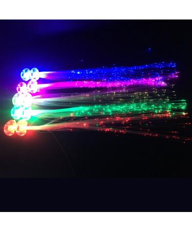 10 Pack Acooe LED Light Up Hair Barrettes for Party - Flashing Hair Accessories - Buy Online on GoSupps.com