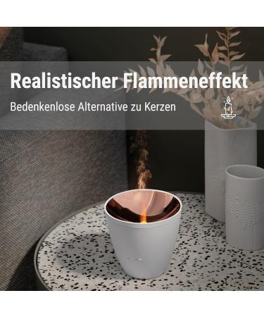 Stadler Form Aroma Diffuser Zoe - Black | Essential Oil Diffuser with Unique Flame Effect for Relaxing Aromatherapy - Shop Worldwide - Buy Online on GoSupps.com