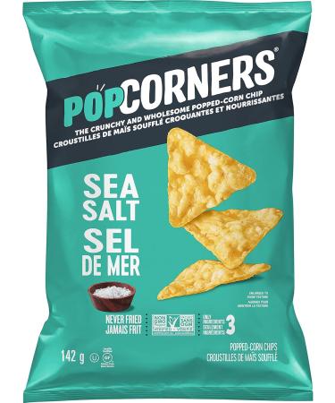 Popcorners Sea Salt Popped Corn Chips 142gram Pack of 8 Salted 142 g (Pack of 8) - Buy Online on GoSupps.com