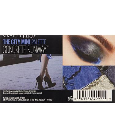 Maybelline New York City Mini Eyeshadow Palette - Concrete Jungle & Runway - 0.14 oz (Pack of 1) - Buy Online on GoSupps.com