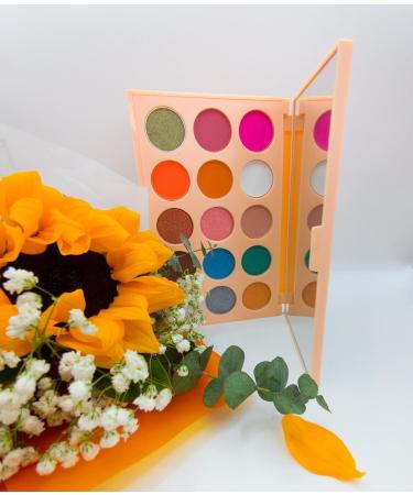 15 Color Eyeshadow Palette - Matte & Pearlescent High Pigment Waterproof Makeup Set | Long-Lasting Shimmer Eye Makeup Tray (YLD15-03 - Buy Online on GoSupps.com