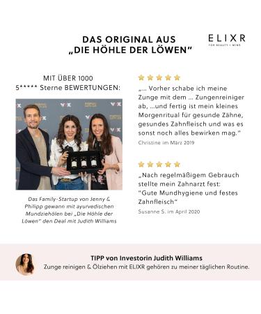 Zungenschaber Edelstahl - Effektiver Zungenreiniger gegen Mundgeruch | Tongue Scraper & Cleaner - Buy Online on GoSupps.com