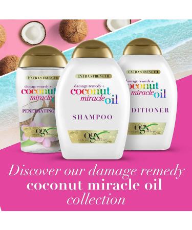 OGX Damage Remedy Coconut Miracle Oil 100ml - Penetrating Hair Oil - Buy Online on GoSupps.com