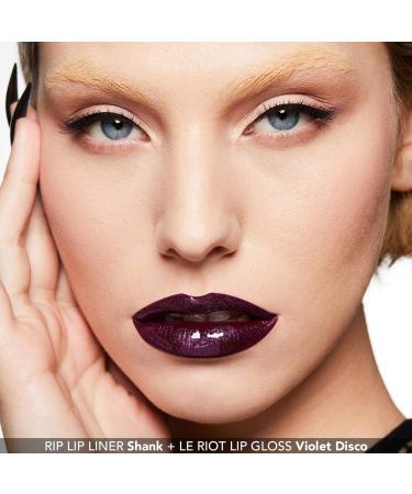 Haus Laboratories Lady Gaga Le Riot Lip Gloss in Violet Disco - Shop Now - Buy Online on GoSupps.com