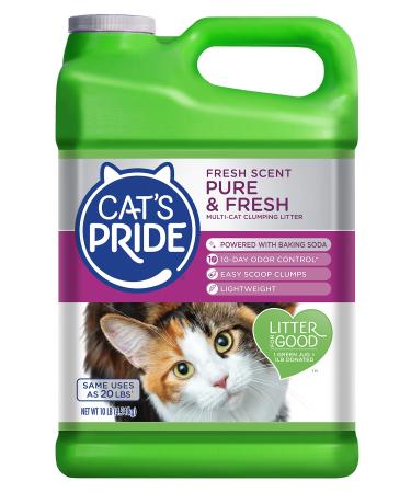 Cat's Pride Lightweight Multi-Cat Clumping Litter Pure & Fresh