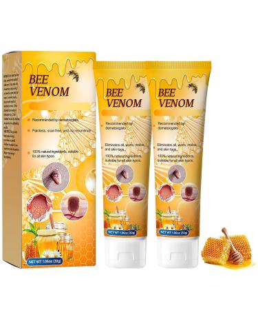 Bee Venom Cream for Removing and Repair Professional Bee Venom Repair Cream for Neck Waist Back Hand Feet for Men&Women
