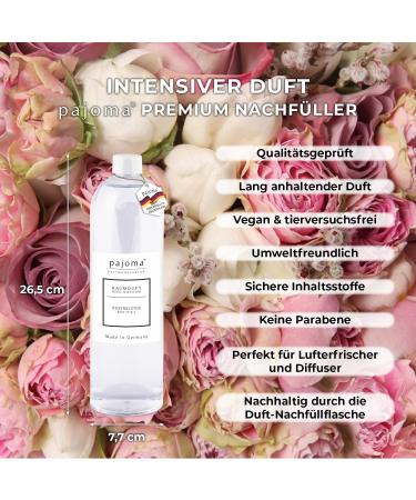 Pajoma room fragrance refill bottle fragrance oil for diffuser selectable aroma 1 000 ml Rosenbl te - Buy Online on GoSupps.com
