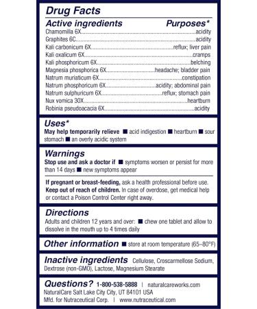 NaturalCare Buffer pH Homeopathic Tablets 60ct - Buy Online on GoSupps.com