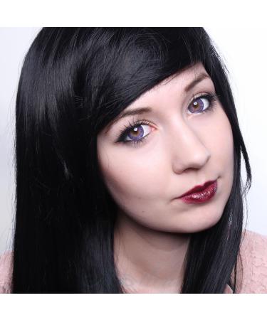 Shop Matlens Purple Violet Extra Big Eyes Circle Lenses - WAN-A81 | 2 Lentils + Care Products | 4.75 Dioptries 8.7mm - International Shipping Available - Buy Online on GoSupps.com