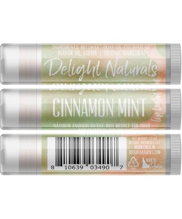 Cinnamon Blends Lip Balm Gift Set - Soothing Cinnamon Mint Vanilla & Orange | Perfect International Gift for Lip Care - Buy Online on GoSupps.com