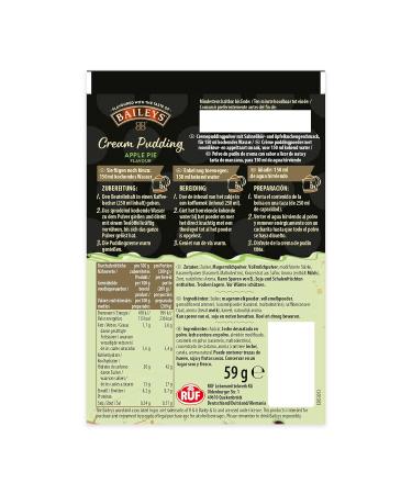 Buy Baileys Cream Pudding Apple Pie - Non-Alcoholic No-Cook Dessert with Irish Cream Flavor - 150ml - Buy Online on GoSupps.com