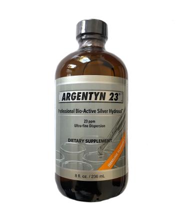 Sovereign Silver Argentyn 23 Professional Bio-Active Silver Hydrosol 8 fl oz (236 ml)