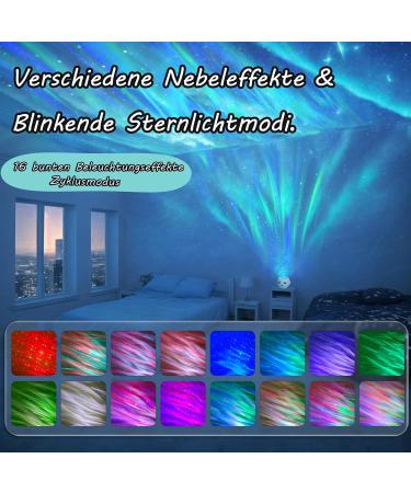 Nachlicht Kinder: Starry Sky Projector | 16 Modes Northern Lights Galaxy Night Light with Remote & Timer | Perfect Gift for Kids Women & Men - Buy Online on GoSupps.com