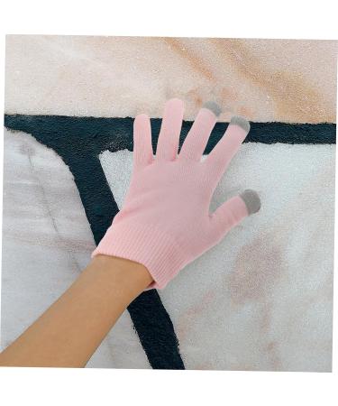 minkissy 1 Pair Pink Gloves Gel Hand Moisturizing Gloves Hand Lotion Gloves Hand Moisturizer Gloves Lotion Moisturizing Gloves Moisturizing Gloves for Women Cotton Ordinary Essential Oil 21x14cm Pink - Buy Online on GoSupps.com
