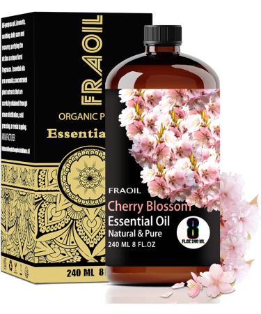 Ocean Breeze Essential Oil 8 Fl Oz and Cherry Blossom Essential Oil 4 Fl Oz for Diffuser Humidifier Yoga Cleaning DIY Candle Soap Making Perfume Gift for Essential Oils - Buy Online on GoSupps.com