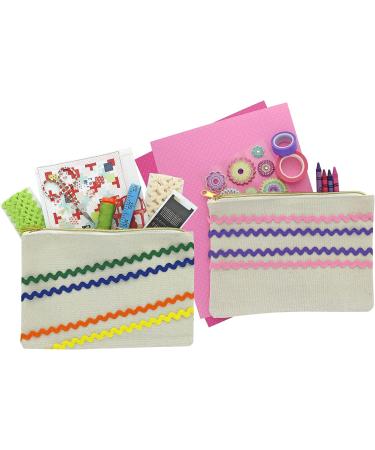 Essentials By Leisure Arts 1/2 Rick Rack Trim - 4 Yards Ivory, Sewing & Crafts Ribbon - Buy Online on GoSupps.com