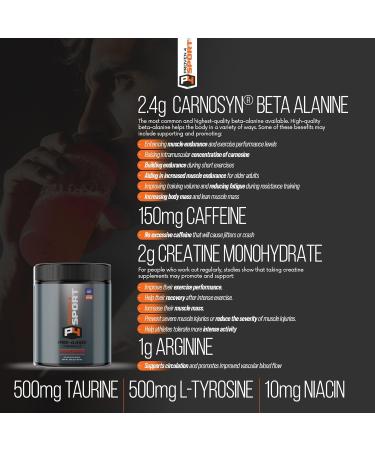 Proven4 Pre Workout Powder for Men and Women with Creatine - Beta Alanine - Caffeine NSF Certified Energy Supplement Cherry Limeade 30 Servings - Buy Online on GoSupps.com