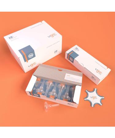 Ugo Sheath x28 - 1 Month Supply of Male Urinary Incontinence Catheter Condoms - Self Adhesive, Latex Free (Standard 32mm) - Buy Online on GoSupps.com