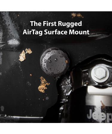 TagVault Surface - Waterproof AirTag Mount | Ultra-Durable & Easy Installation | Elevation Lab (4-Pack) - Buy Online on GoSupps.com