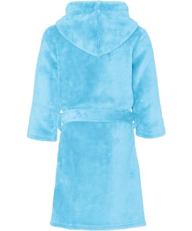 Playshoes Unisex Children's Fleece Bathrobe Dressing Gown 146-152 in Blue - Cozy & Stylish for Kids | International Shipping Available - Buy Online on GoSupps.com