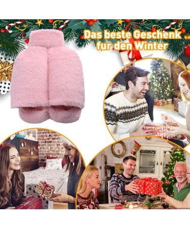 Aohcae 2-in-1 Electric-Free Foot Warmer Bottle - Ideal Winter Warmth for Boys & Girls (Pink) - Buy Online on GoSupps.com
