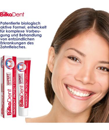 BilkaDent Expert Parodont Protect Toothpaste - 75 ml for Gingivitis Prophylaxis Bleeding Gums & Strong Teeth - Buy Online on GoSupps.com