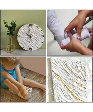 Plaster Cloth Bandages - 3 Rolls White Gauze 6 Inch for Crafting & Belly Casting | International Shipping Available - Buy Online on GoSupps.com