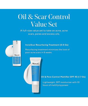 Murad Acne Control 2-Piece Skincare Set | Targeted Solution | $87 Value - Buy Online on GoSupps.com