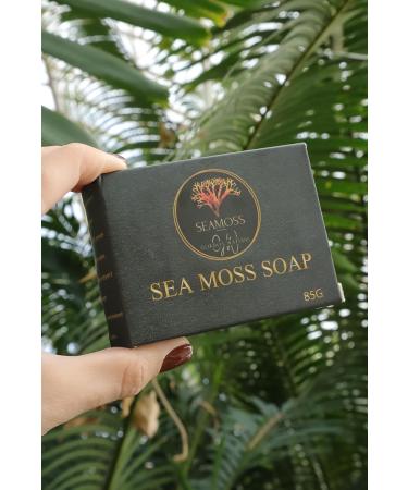 Sea Moss Soap made with wild crafted Sea Moss from Grenada. Vegan | Organic | Handmade | Eco (Sea Moss) - Buy Online on GoSupps.com