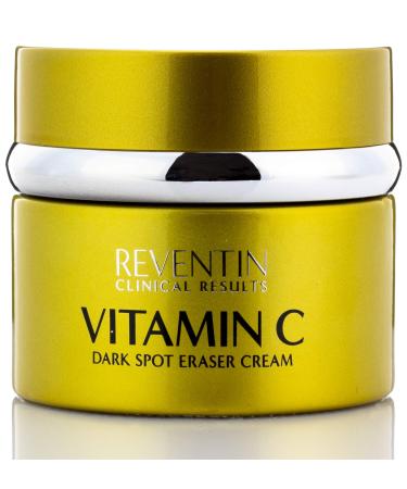 Vitamin C Dark Spot Eraser Cream Brightens Hyperpigmentation to Reduce Fine Lines and Wrinkles Dark Spot Remover Moisturizing Face Cream for Women & Men by Reventin Clinical Results, 1.5 fl oz. 1.5 Fl Oz (Pack of 1)