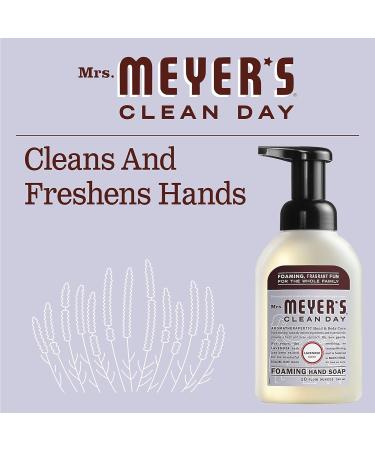 Mrs. Meyer's Clean Day Foaming Hand Soap - Lavender 10 fl oz (296 ml) Liquid (Pack - 3) - Buy Online on GoSupps.com