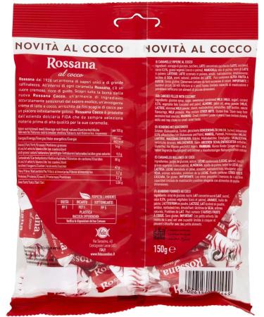 Rossana Bonbons garnis de noix de coco 150 g - Buy Online on GoSupps.com