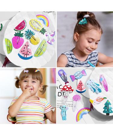 130-Piece Hair Accessories Set for Girls & Babies | Cute Animal Hair Clips Ties & Gums - Buy Online on GoSupps.com