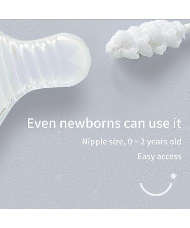 42 Pcs Baby Oral Cleaner - Upgrade Spiral Model - One-Time Baby Toothbrush for Newborns (0-36 Months) - Oral Tongue Gauze Gum Cleaner - Buy Online on GoSupps.com