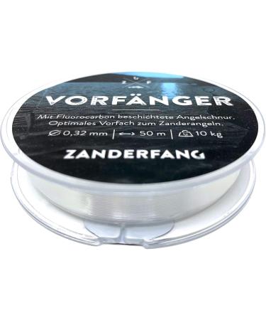 Buy Zander Leader Fluorocarbon Fishing Line 0.32mm 50m for Zander & Perch Premium Leader Line for Catching Fish - Buy Online on GoSupps.com