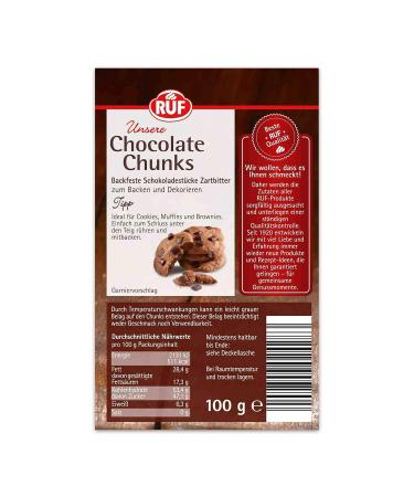 Buy Call Chocolate Chunks - Vegan & Gluten-Free Dark Chocolate Drops for Baking - 100g XXL Size - Buy Online on GoSupps.com