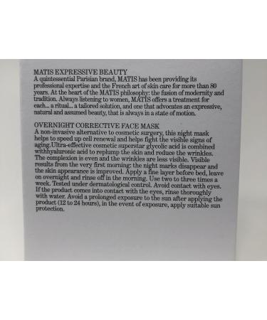 MATIS PARIS - Reponse Corrective Night-Reveal | Night Time Exfoliating CREAM-10 (50ml) #A1010011 - Buy Online on GoSupps.com