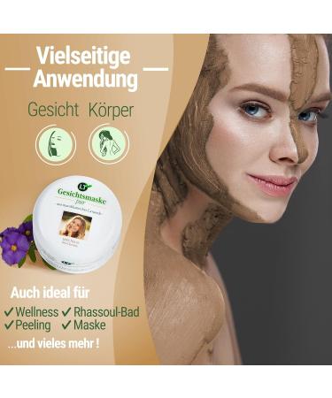 LT Nature Products Organic Face Mask - Moroccan Lavaerde | PUR | 150ml | Chemical & Soap-Free | Gentle Cleansing for Oily Skin - Buy Online on GoSupps.com