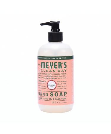 Mrs. Meyer s Clean Day Hand Soap Geranium 12.5 fl oz 3 ct - Buy Online on GoSupps.com